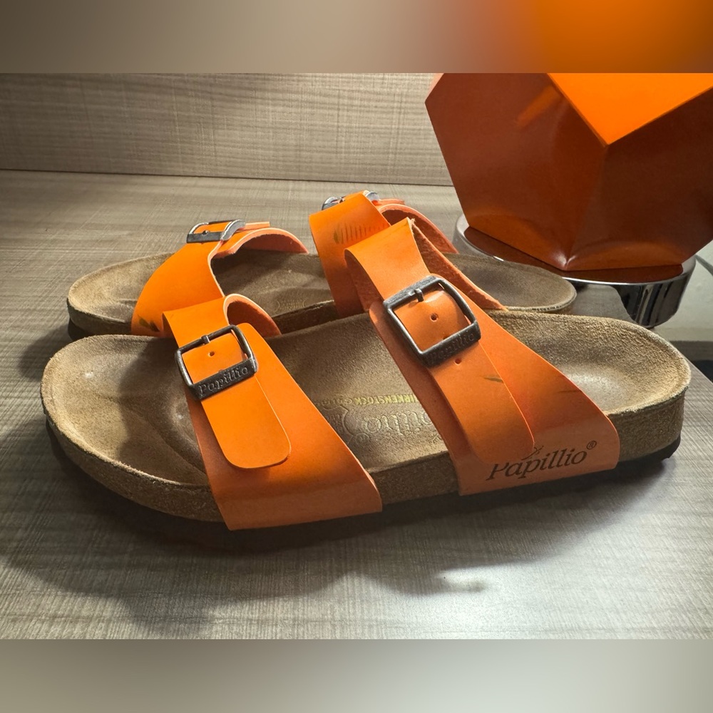 Birkenstock Papillio Orange Sandals